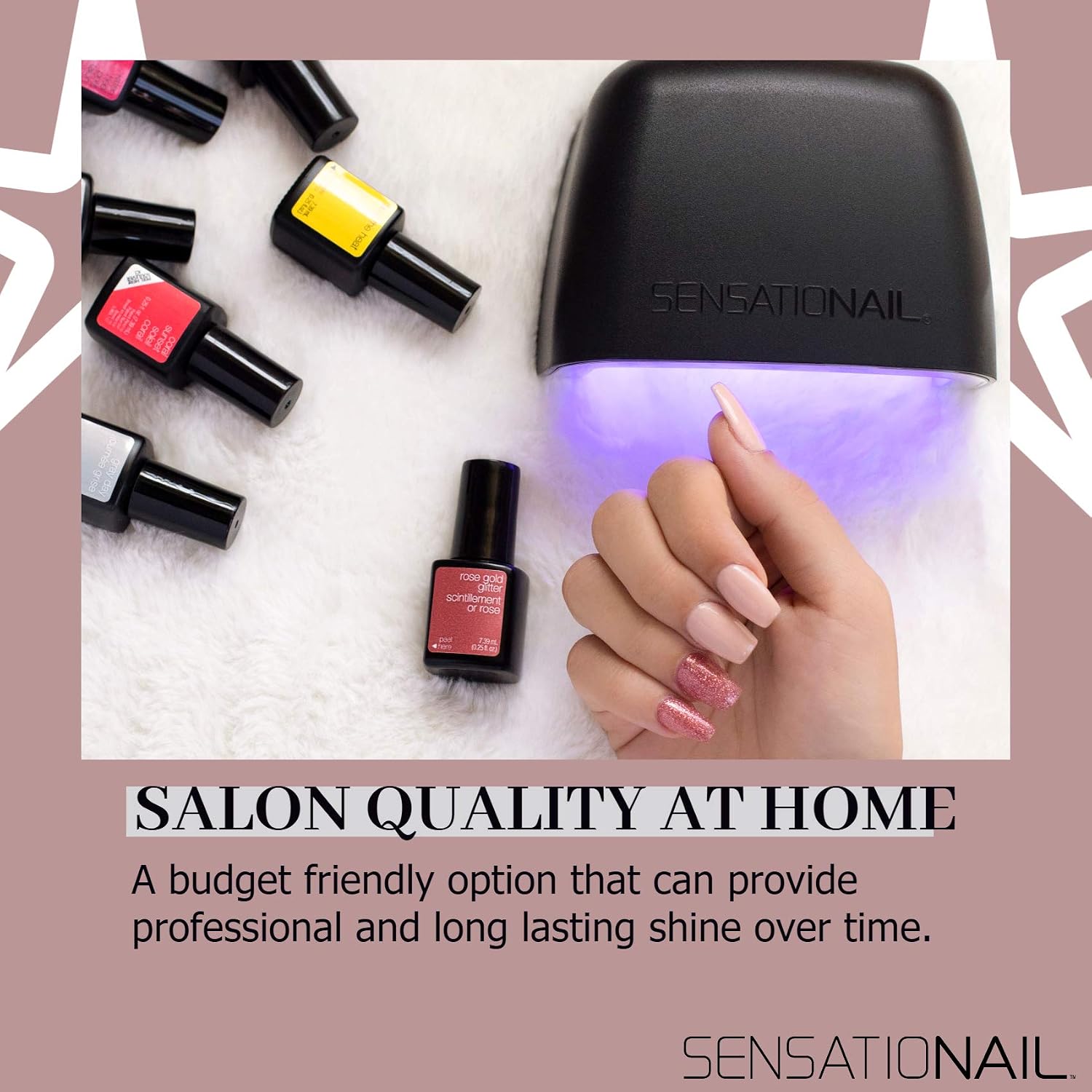 Detalle 2 de Sensationail Gel LED Nail Lamp 30s curing ๐