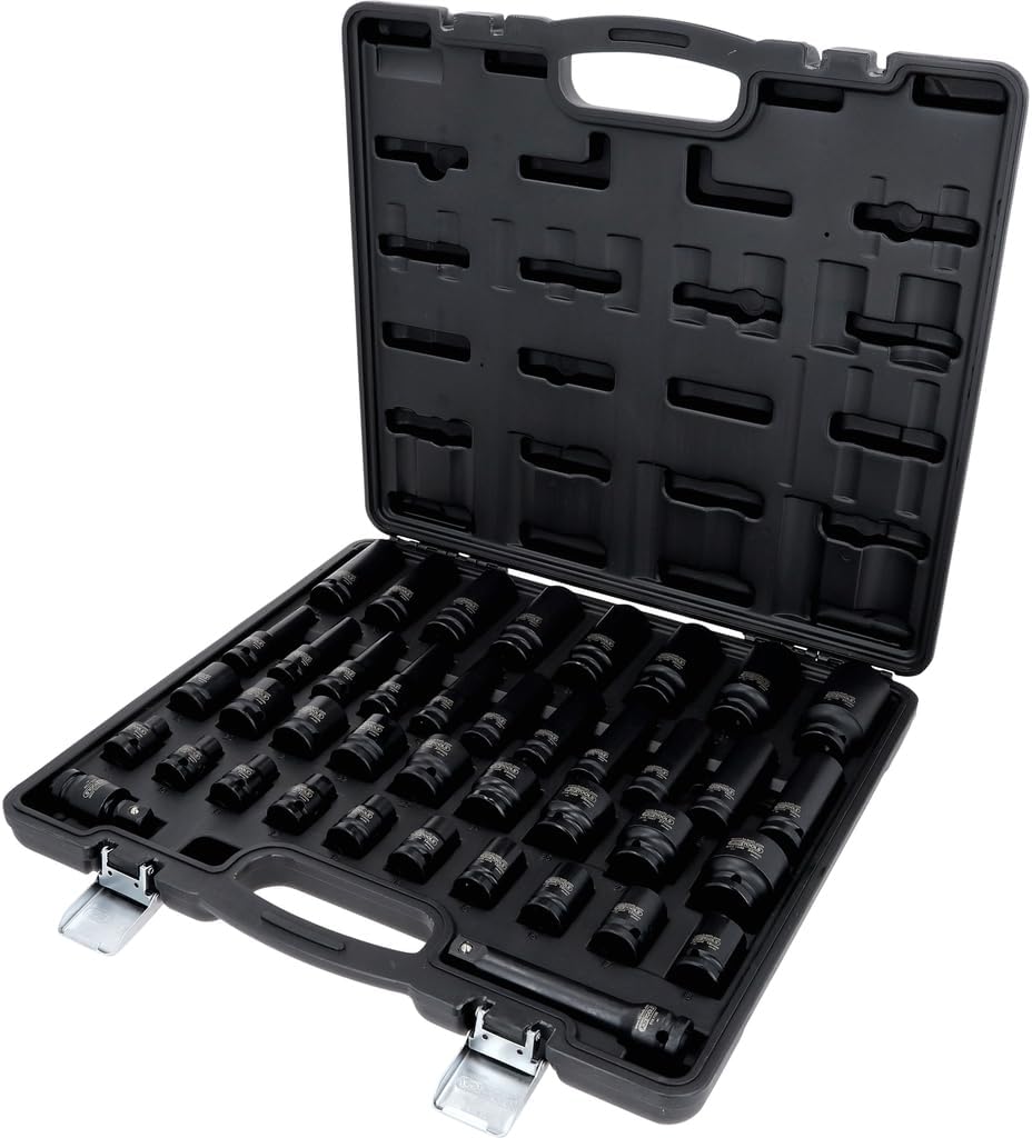 Detalle de KS Tools 515.0065: Set 40 bussole esagonali 1/2" per avvitatori a impulsi