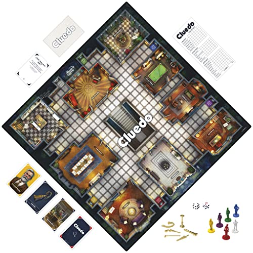 Thumbnail 2 de Hasbro Cluedo Rediseñado — Juego de mesa para 8+ 🎲