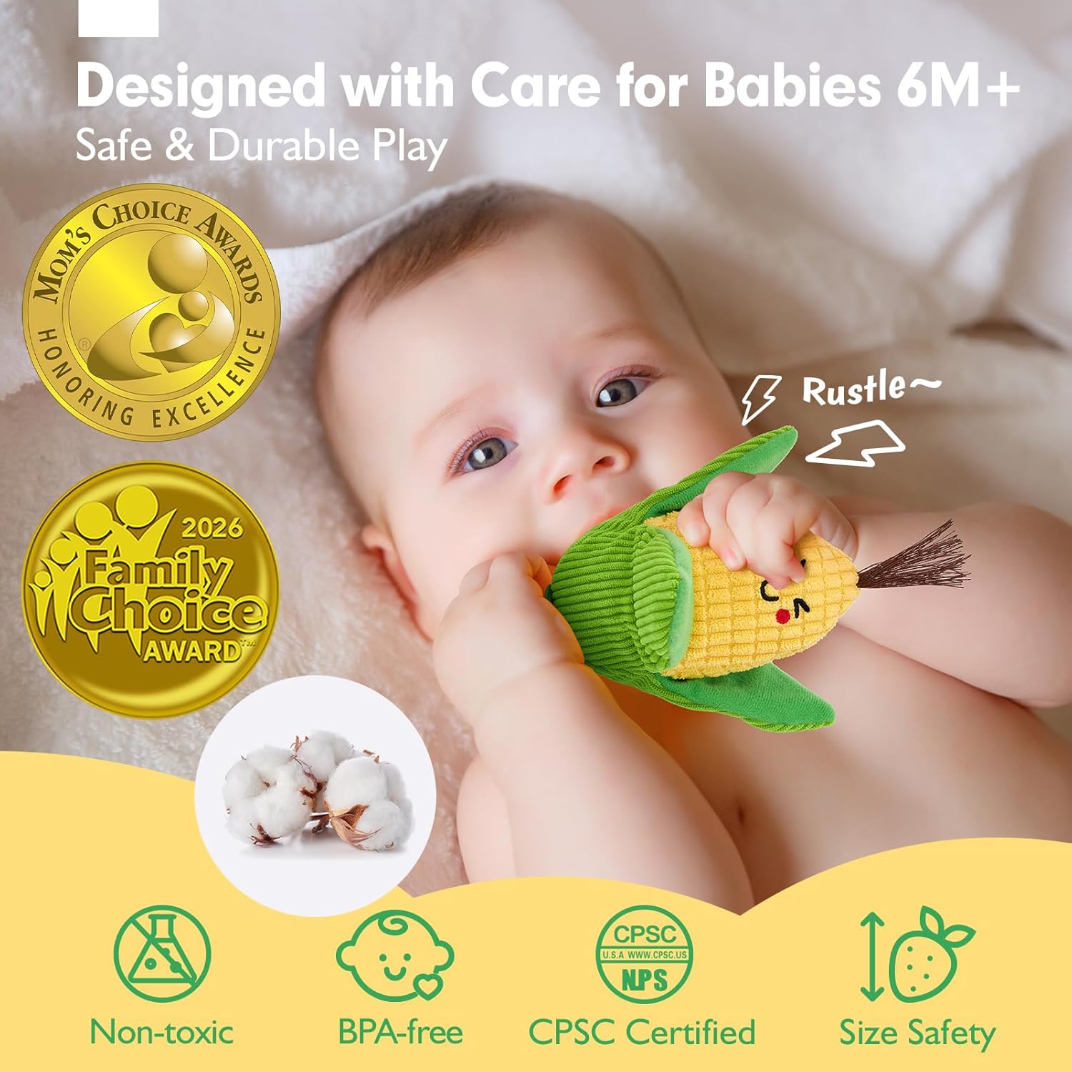 Thumbnail 4 de hahaland Baby Sensory Toys 16 pcs