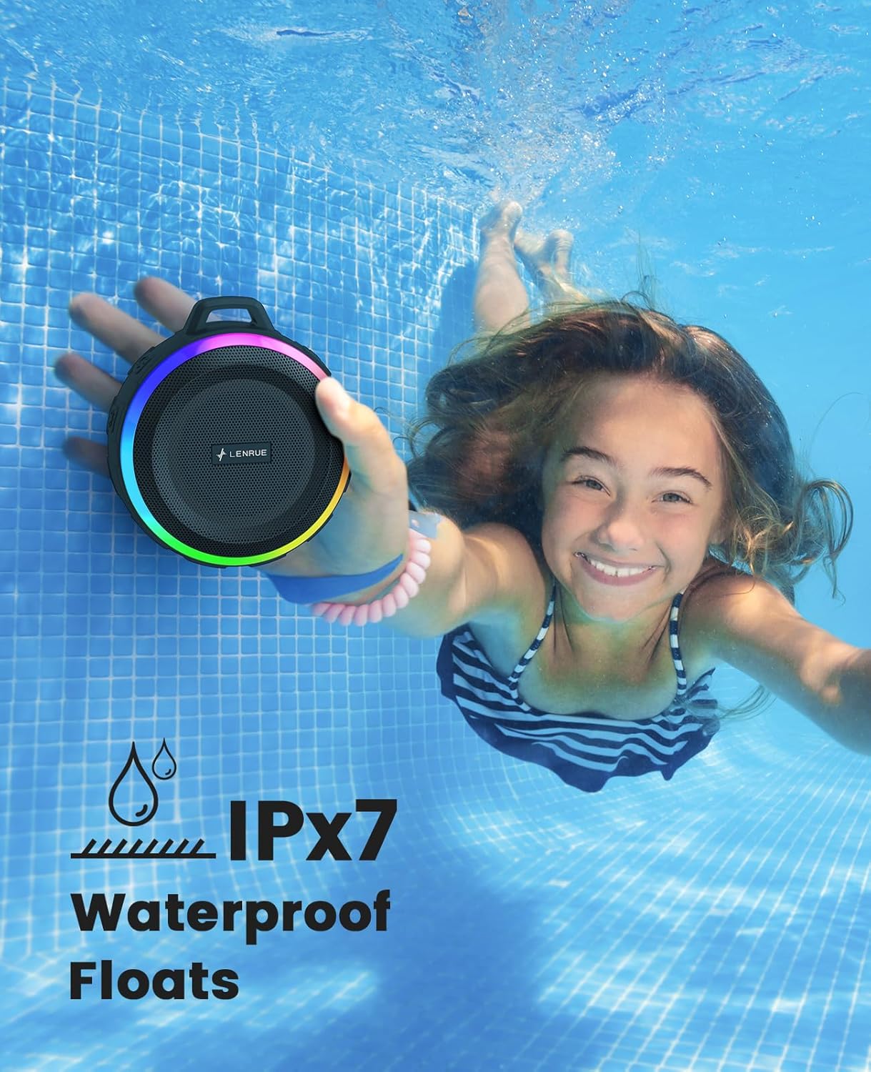 Detalle de Kunodi Bluetooth Shower Speaker 5W IPX7