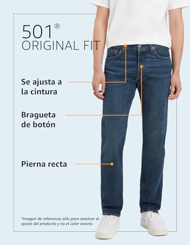 Thumbnail 8 de Levi's 501 Original Fit Vaqueros Stretch It Out 👖 Hombre