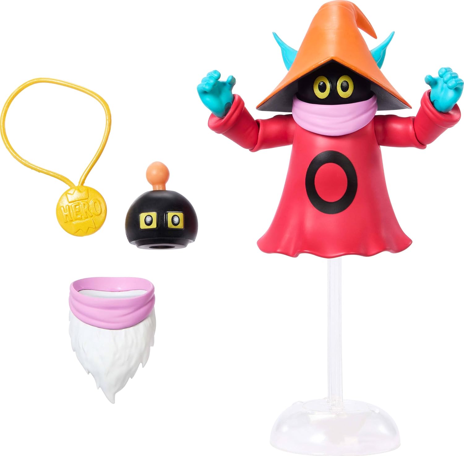 Detalle de Masters of the Universe Origins JBM92 Orko Figure, 5.5-inch with Montork Head