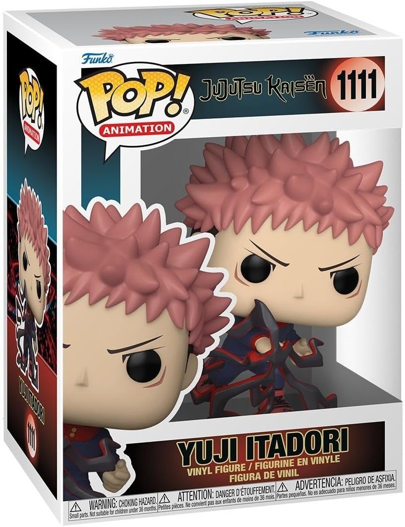 Detalle de Funko 61358 POP! Animation Jujutsu Kaisen – Yuji Itadori, figurka winylowa Glow In the Dark Chase