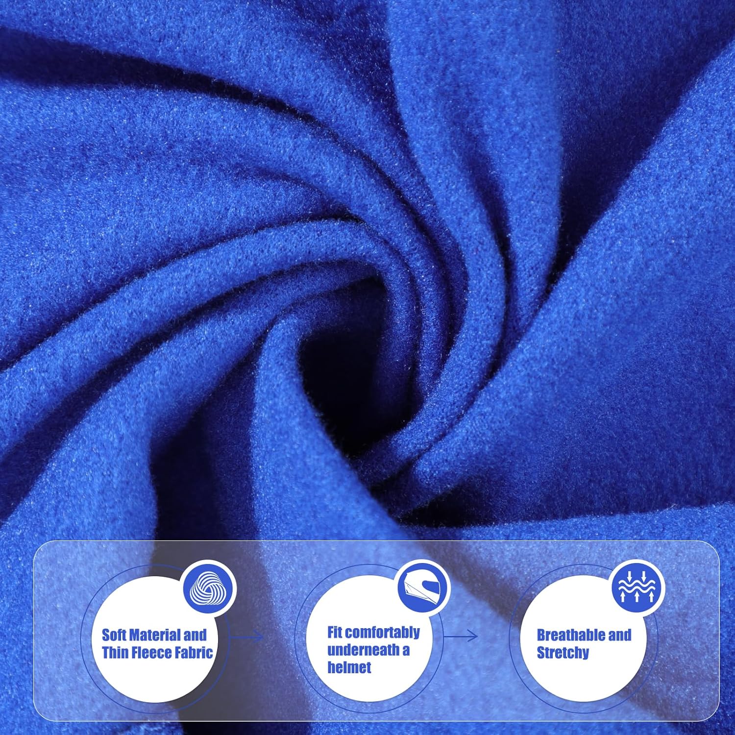 Detalle de Beehow Balaclava Ski Masks Cover: warmer windproof neck scarf face mask for cold weather