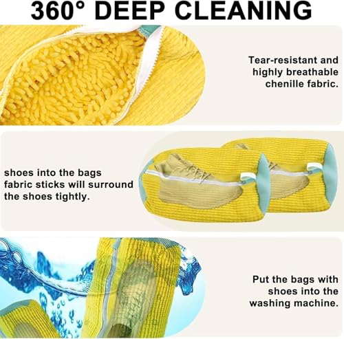 Detalle de YTUGIL Trainer Washing Machine Bag (2 Pack) for All Trainers and Shoes