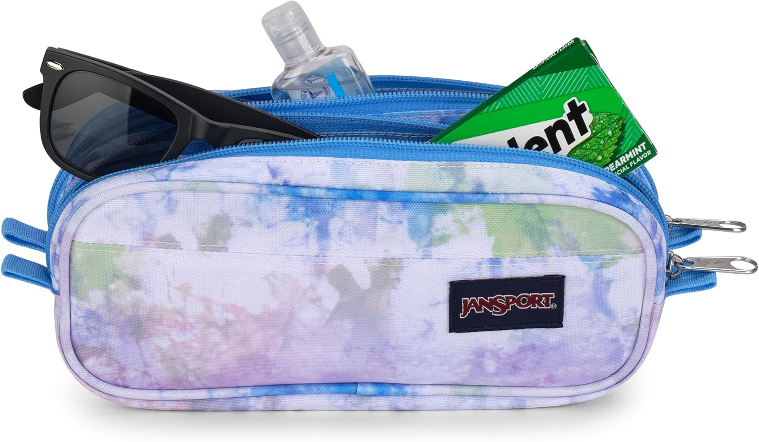 Thumbnail 2 de JANSPORT Large Accessory Pouch - Pochette Grande Unisex Batik Wash, Zipper a Due Scomparti