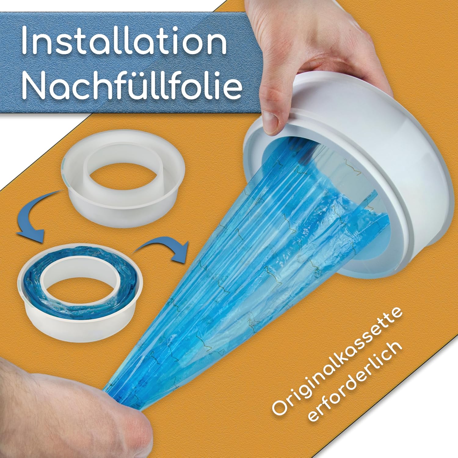 Thumbnail 3 de Meezis Nachfüllfolie 4-Pack kompatibel