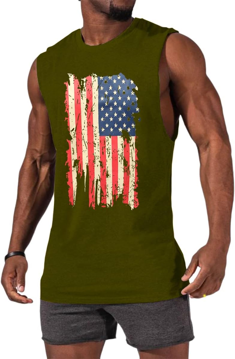 Thumbnail 1 de iudam Independence Day Tank Top Cotton Blend