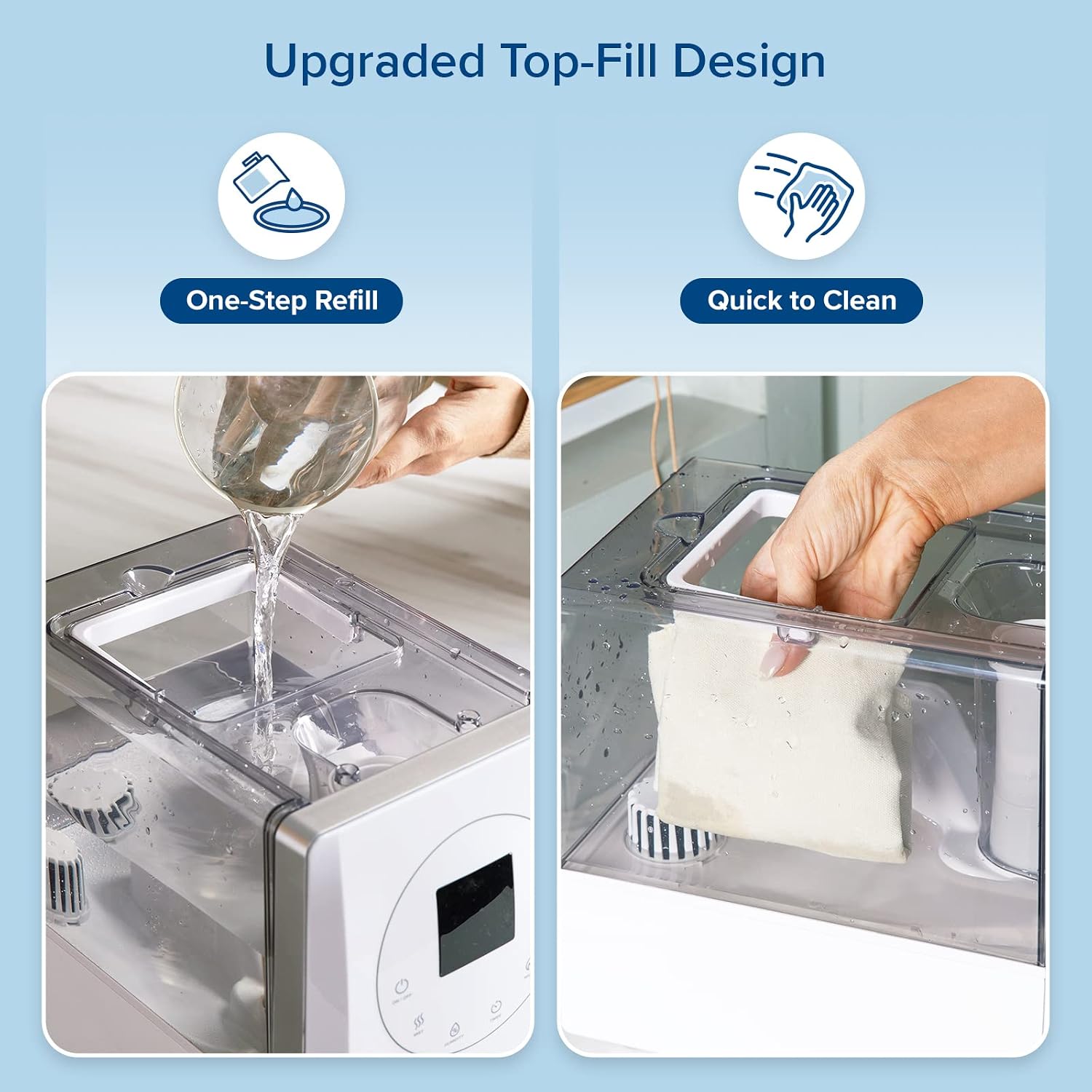 Thumbnail 5 de Levoit LV600S Warm and Cool Mist Humidifier, 6 L, App Control