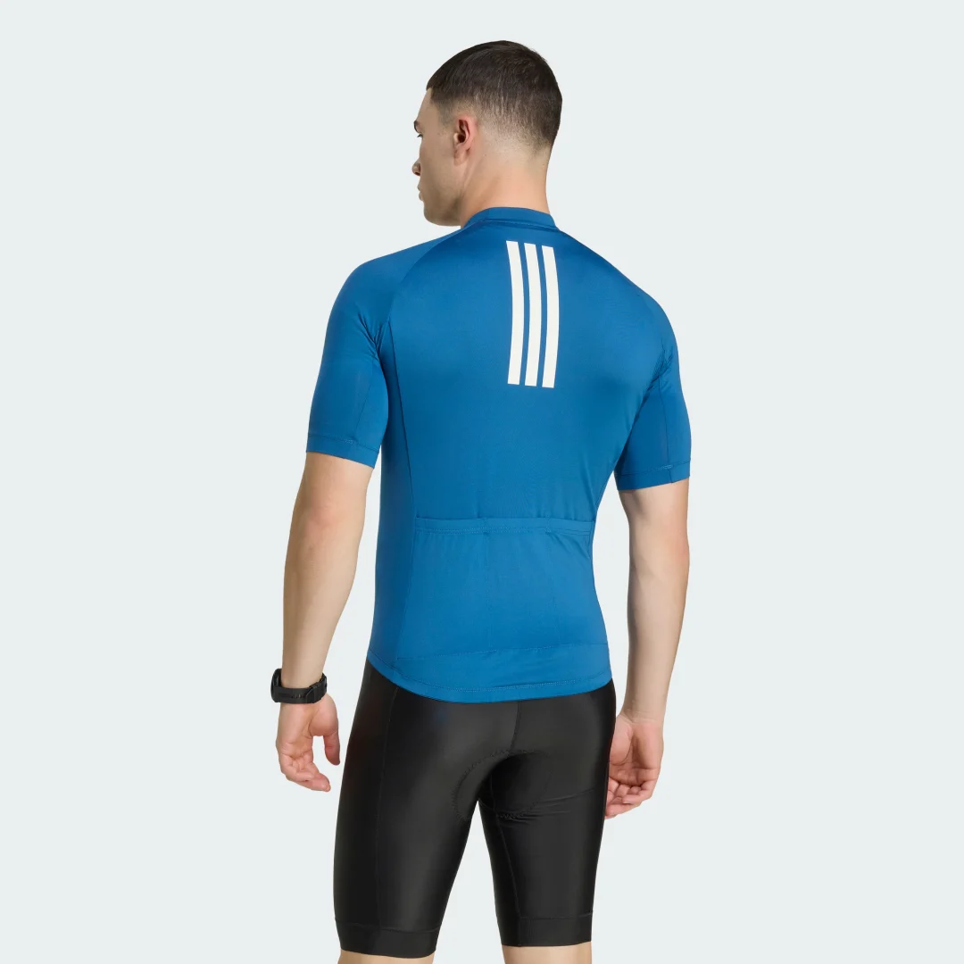Detalle de MAILLOT DE CICLISMO ESSENTIALS de Adidas — azul