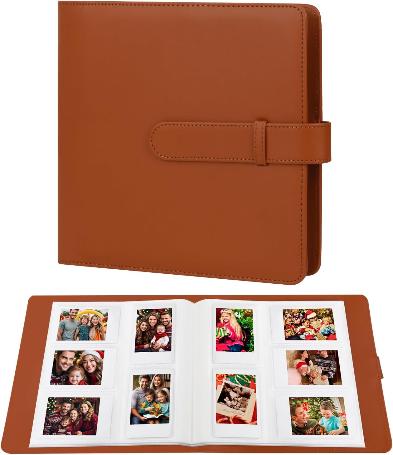 Instax-/Polaroid-Fotoalbum für Sofortbilder (360 Fotos) – kompatibel mit 86×54 mm