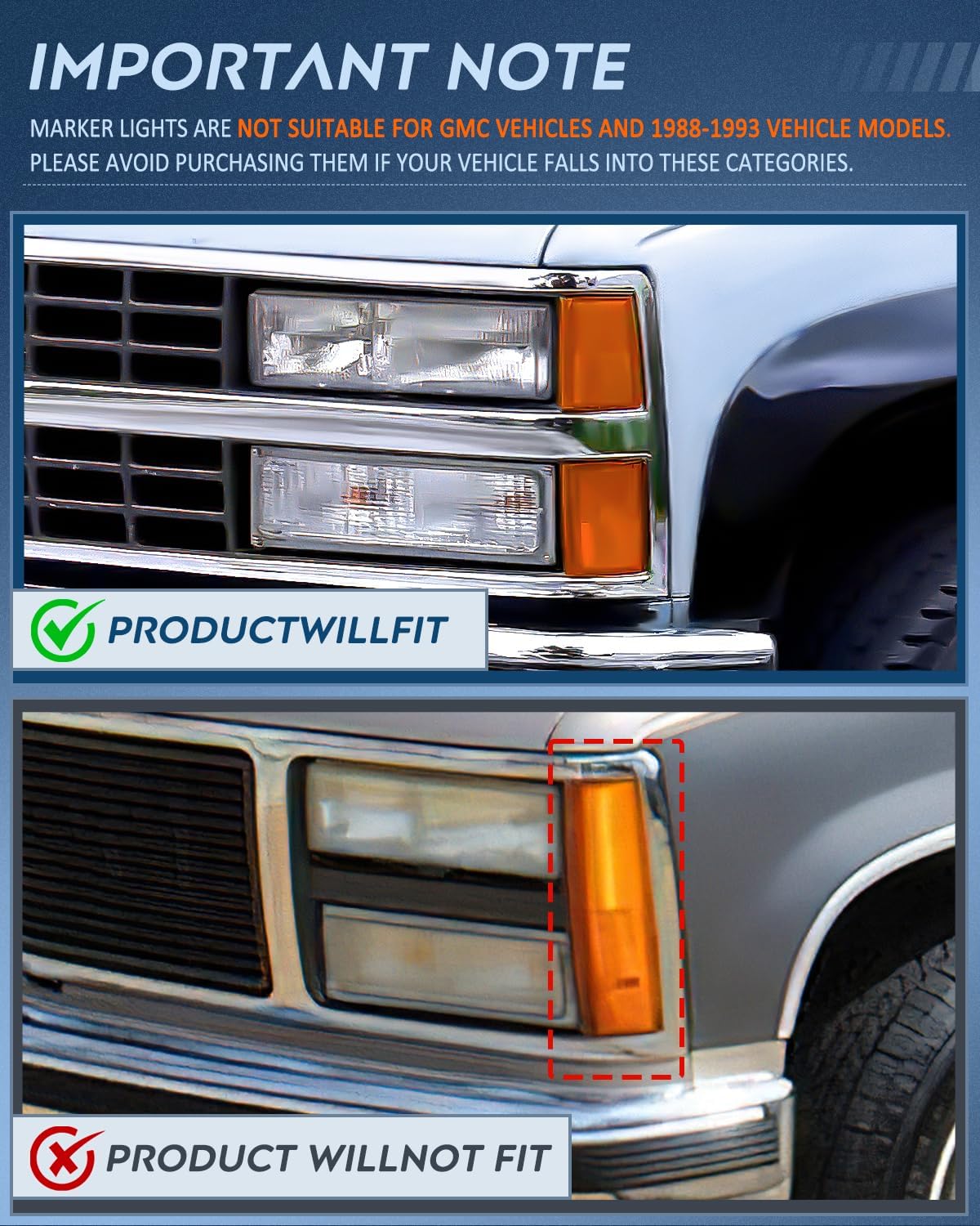 Detalle de Nilight headlight taillight combo 1994-1998