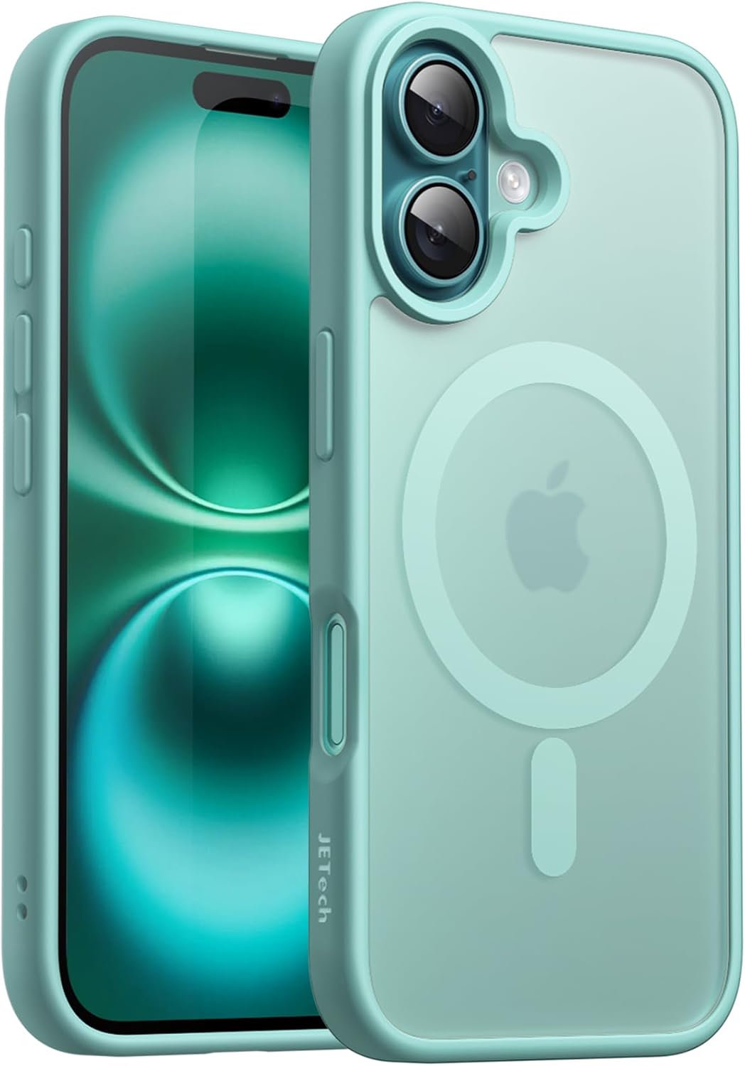 Thumbnail 6 de JETech Cover Magnetica per iPhone 16 6,1'' – Traslucido Opaco e Antiurto, Compatibile MagSafe