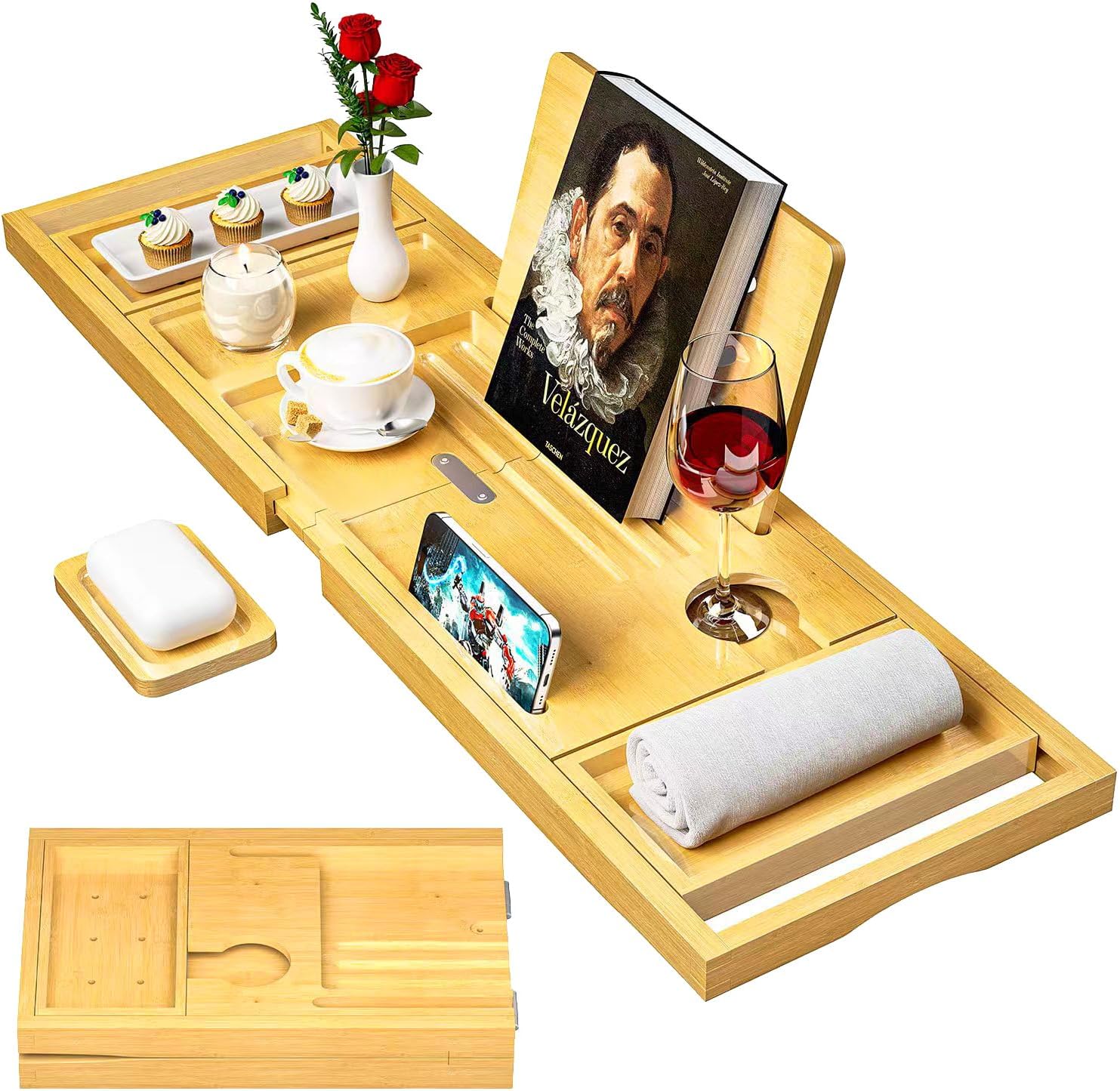 Thumbnail 6 de Badewannenablage ausziehbar 70–82 cm
