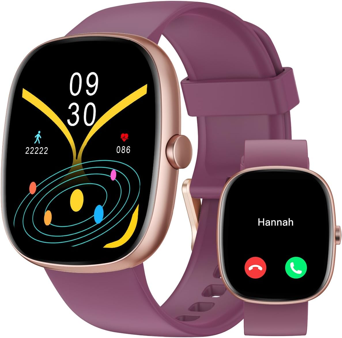 Detalle de HUAKUA Smart Watch for Women — fitness tracker