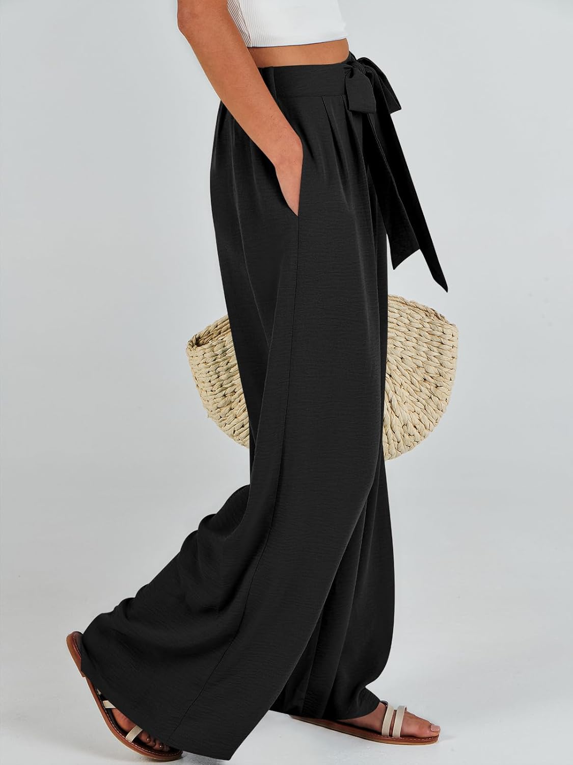 Thumbnail 4 de Caracilia Wide Leg Palazzo Pants High Waist