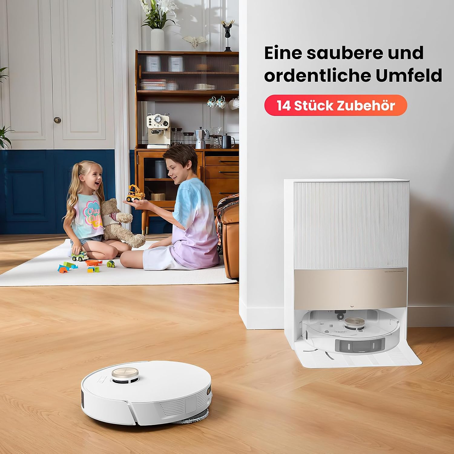Thumbnail 6 de 14-teiliges Zubehör-Set für Dreame L20 Ultra / L20 Ultra Complete – Ersatzteile und Reinigungszubehör