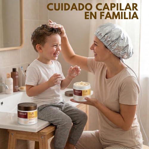 Thumbnail 8 de Karseell MACA CARE SYSTEM Mascarilla capilar reparadora con colágeno, aceite de argán y 4% de aceite de coco (500 ml)