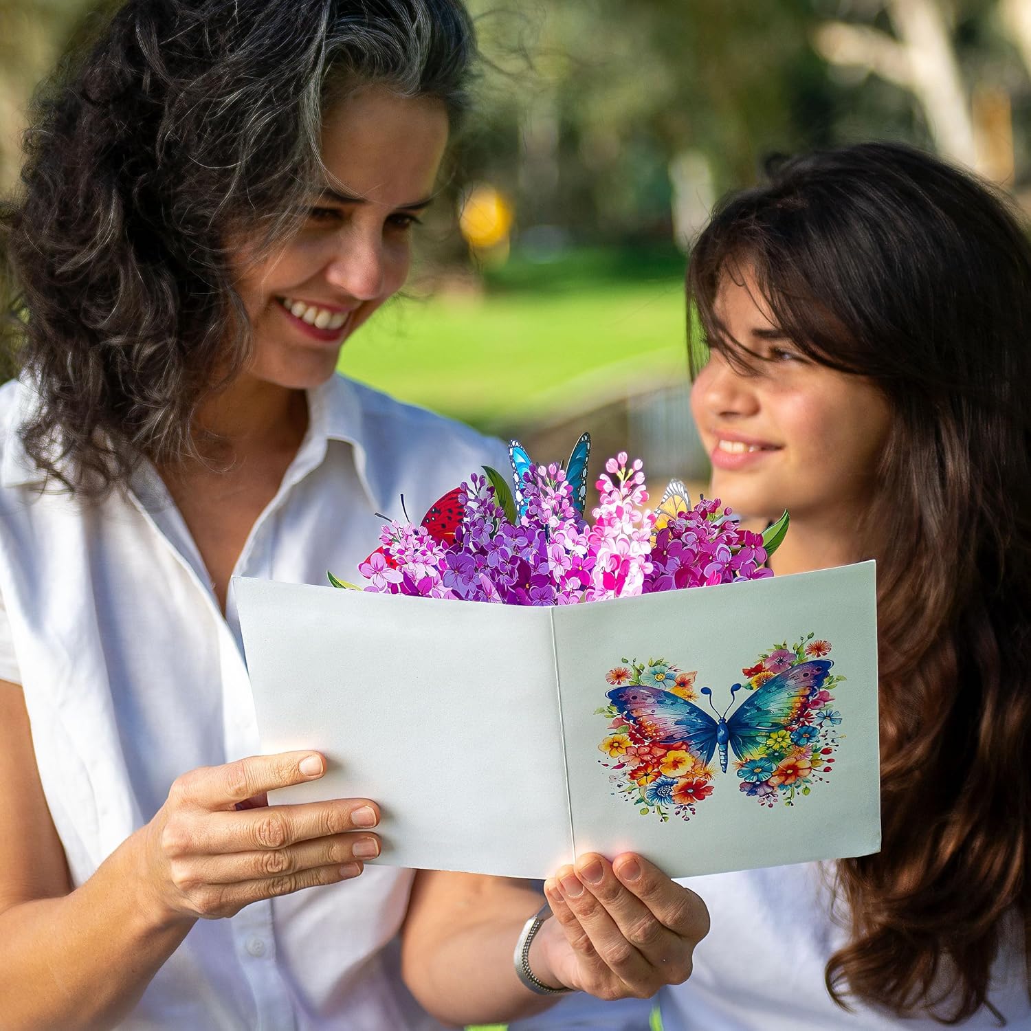 Thumbnail 3 de Devine Cards Pop Up Flower Greeting Card – Butterfly 🧾