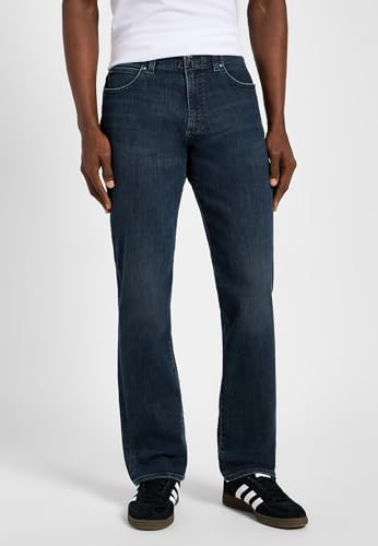 Detalle 2 de Lee Straight Fit MVP 32W 32L, jeans azul