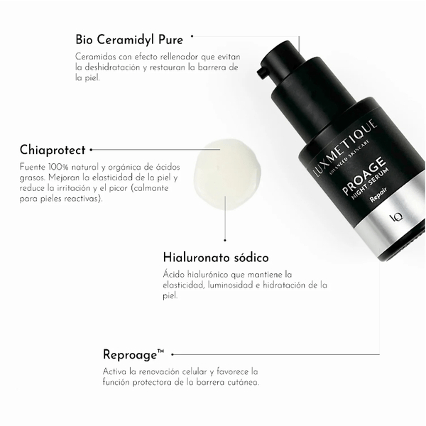 Thumbnail 1 de Luxmetique Proage Night Sérum 🌙 30 ml