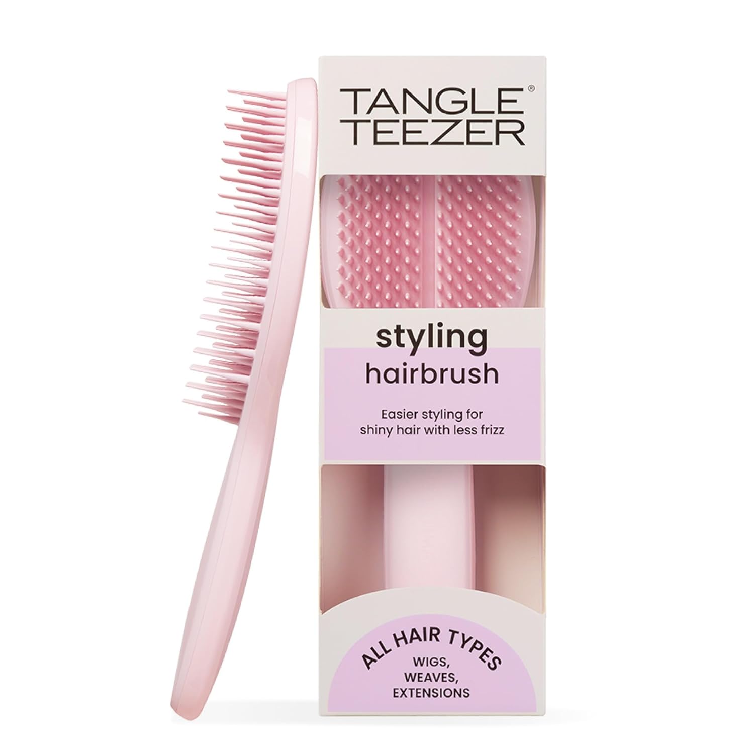 Detalle de Tangle Teezer The Ultimate Styler Haarbürste – Für Perücken, Weaves, Extensions & Clip-Ins