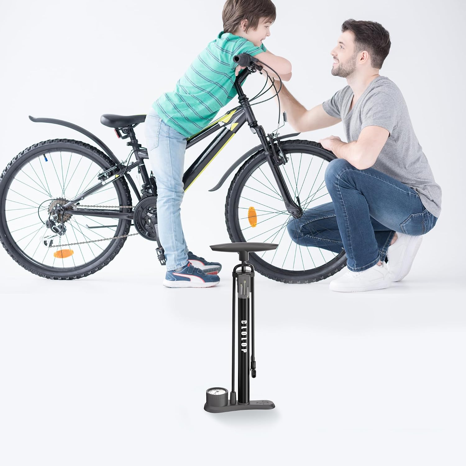 Thumbnail 5 de CLOLOP Bike Pump with Presta and Schrader valves