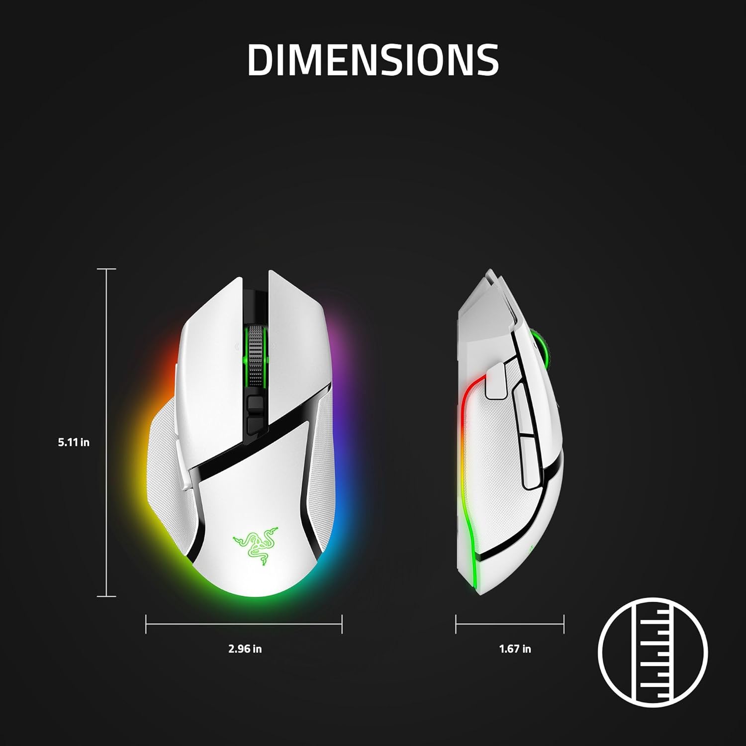Thumbnail 6 de Razer Basilisk V3 Pro wireless gaming mouse 30K