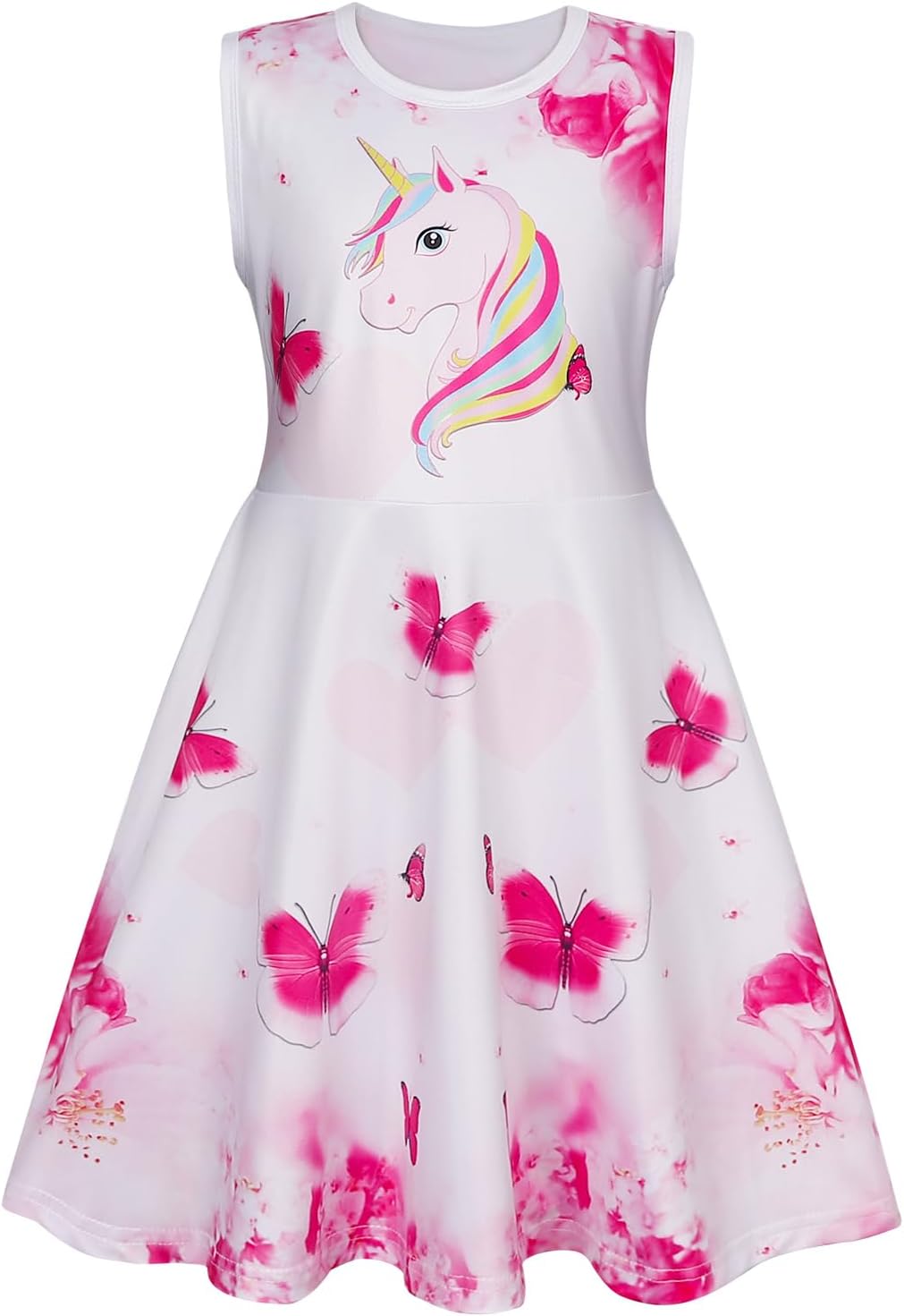 Detalle de Girls Sleeveless Dress, Knee-Length