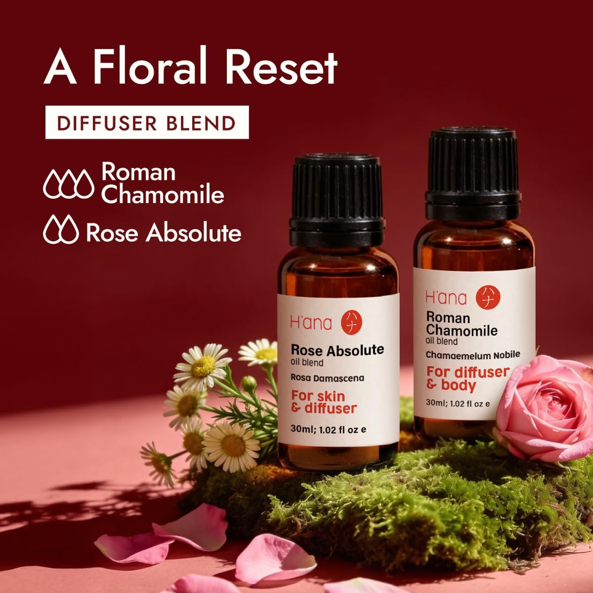 Thumbnail 6 de H’ana Roman Chamomile Essential Oil (1 fl oz) – 100% pure Roman chamomile for aromatherapy, skin care and DIY