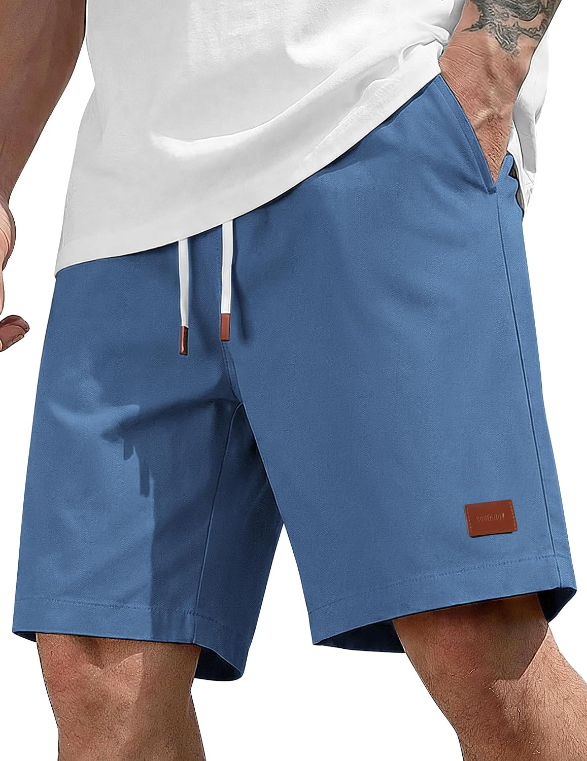 Detalle de COOFANDY Men's Chino Shorts 9-Inch