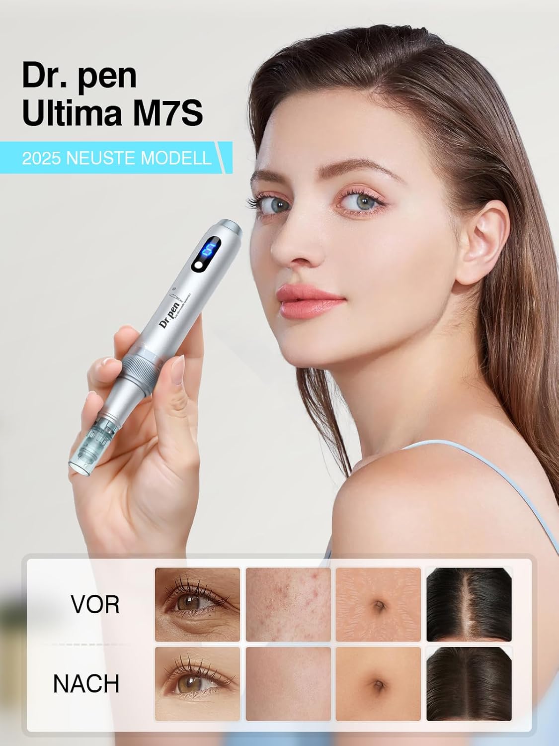 Detalle 2 de Dr. pen Ultima M7S Microneedling Pen 16.000 U/min
