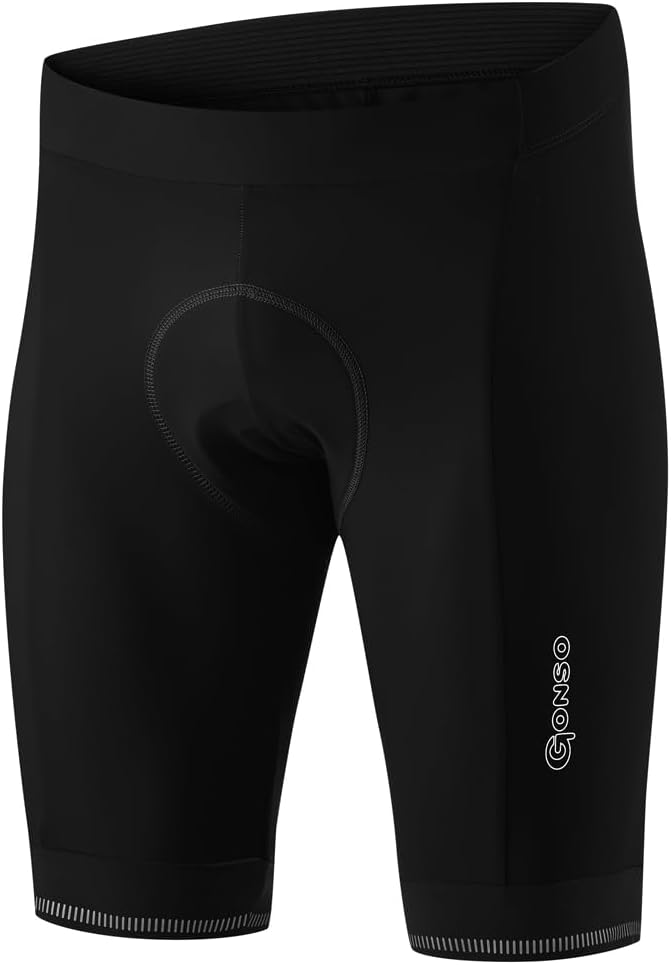 Detalle de Gonso Sitivo M – Cuissard Court pour Homme avec Peau Sitivo Red Confort et Silicone Antidérapant