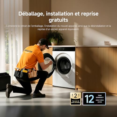Thumbnail 11 de Xiaomi Mijia Lave-Linge Séchant Hublot Pro 9/6 kg – Lavage Intelligent et Steam Refresh