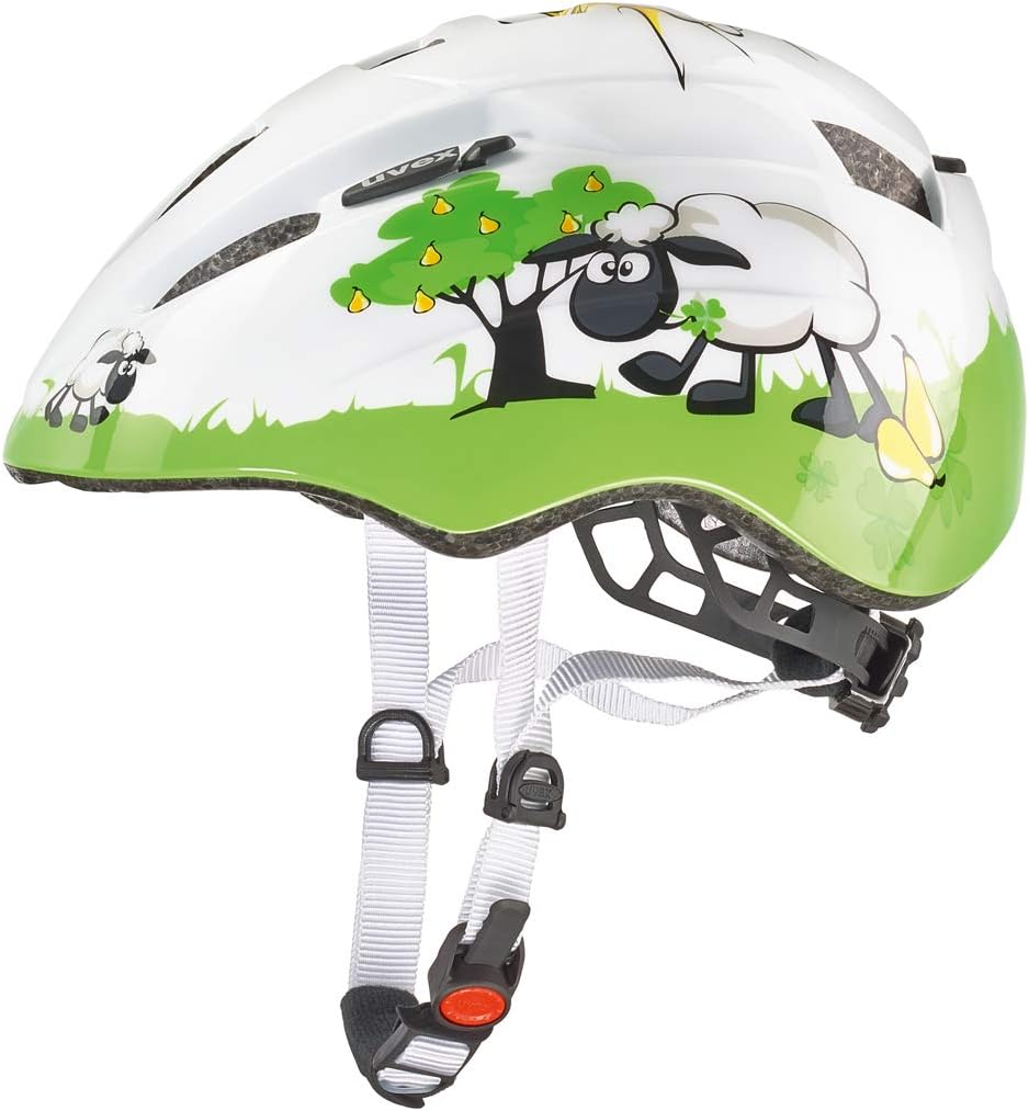 Detalle de uvex Kid 2 – Leichter Kinder-Fahrradhelm mit IAS-Verstellung, waschbarer Innenausstattung und sicherem Tragekomfort