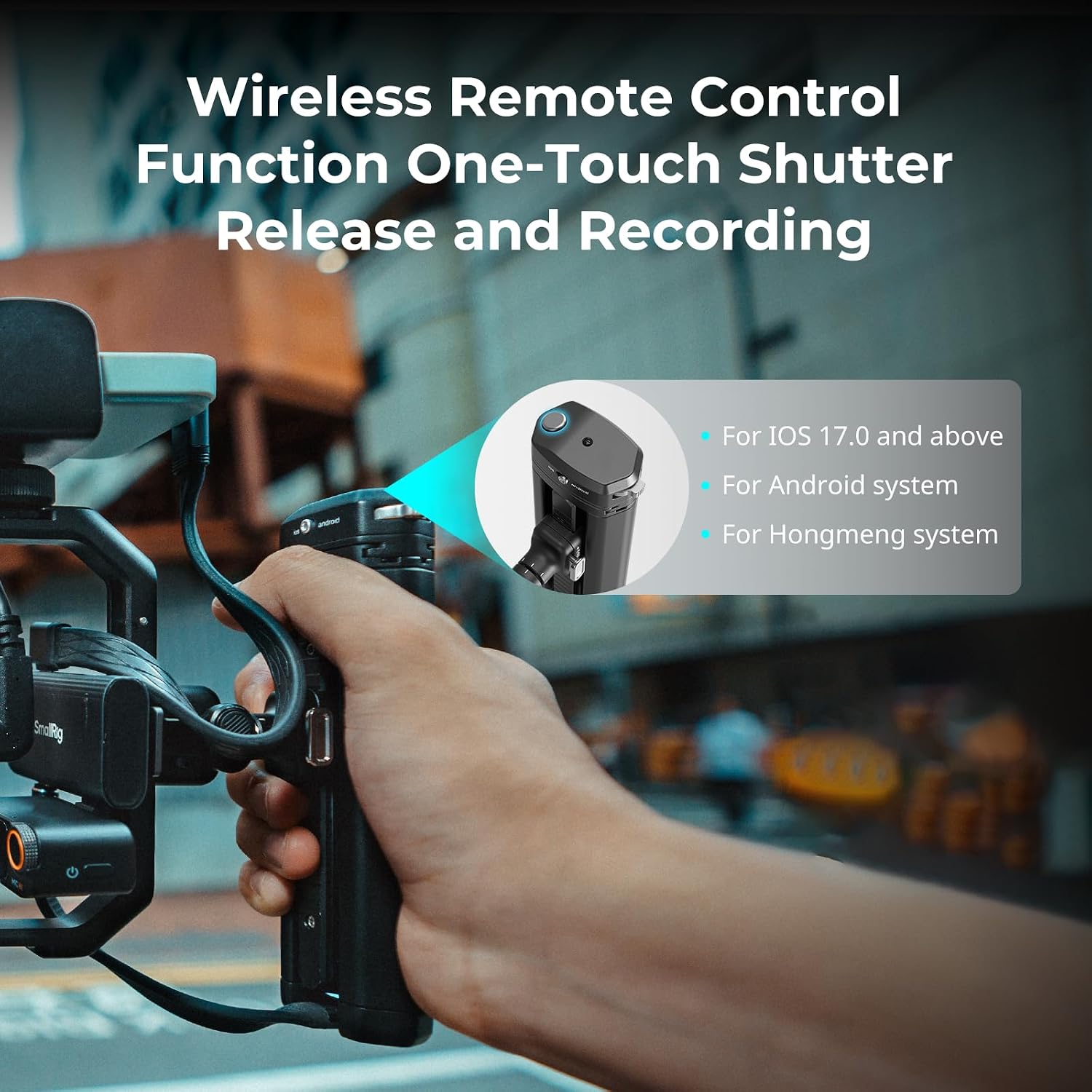 Detalle 1 de SMALLRIG 4841 rotatable handle with M.2 SSD