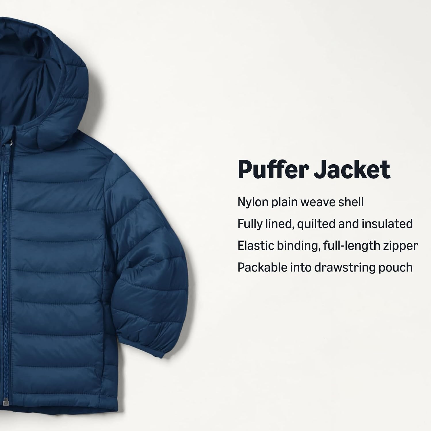Detalle de Amazon Essentials Lightweight Puffer Jacket