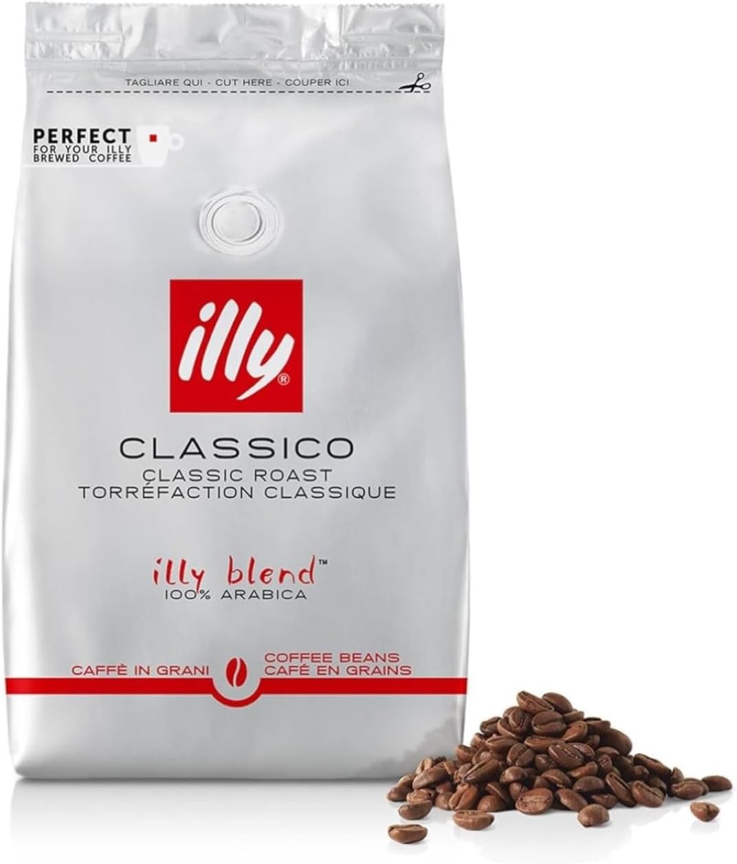 Detalle de illy Café en Grains CLASSICO – 250 g