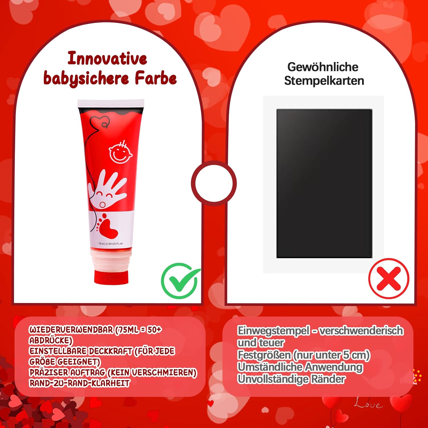 Thumbnail 5 de TOGOU2S Baby Fußabdruck Farbe 75 ml