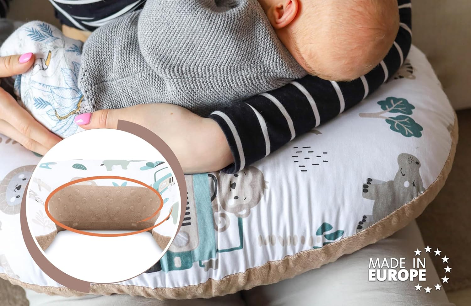 Thumbnail 3 de Totsy Baby Cojin Lactancia 130 cm Caqui