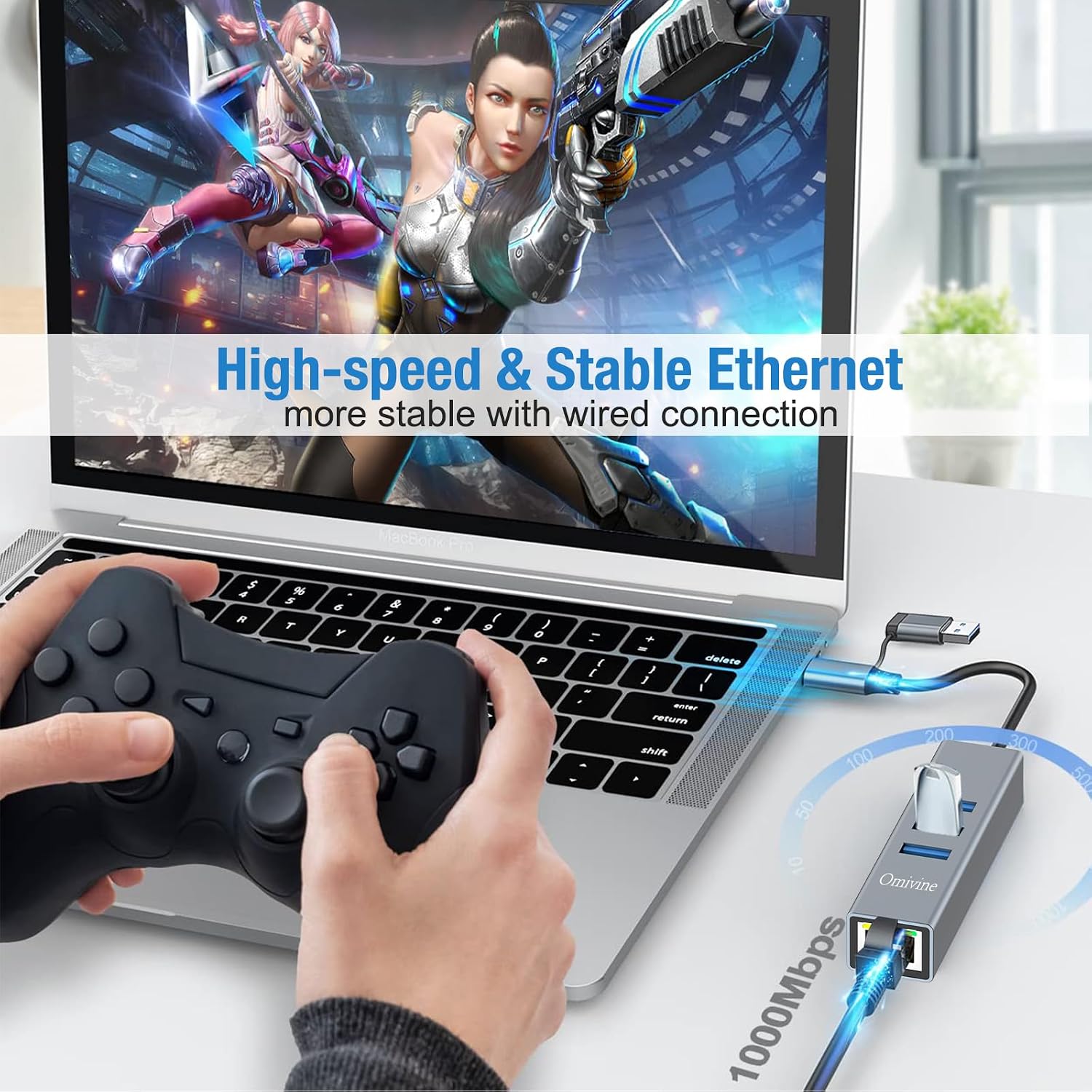 Thumbnail 5 de Omivine USB Ethernet Adapter 1000 Mbit/s