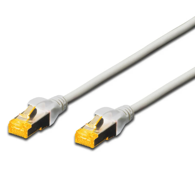 Detalle de Digitus Cable de red S-FTP Cat. 6A LSZH de 10 m, gris