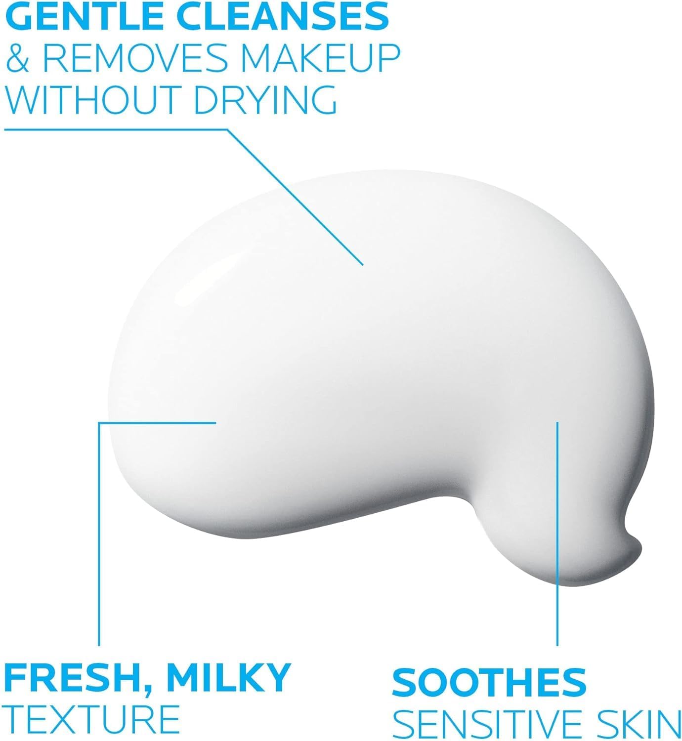 Thumbnail 1 de La Roche-Posay Toleriane fluido detergente e struccante 2 in 1 per pelli sensibili e reattive, 200 ml