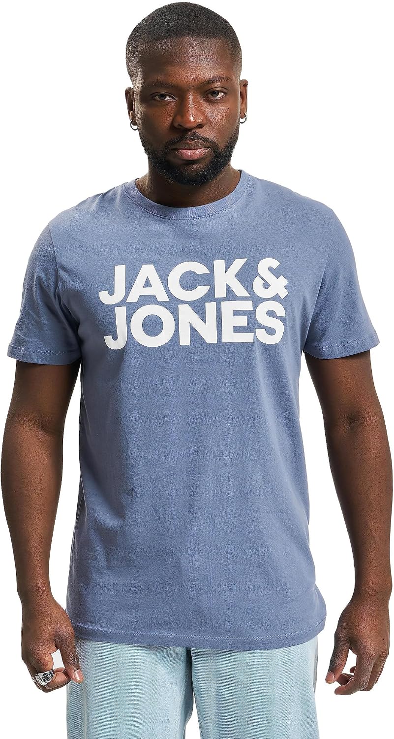 Thumbnail 3 de JACK & JONES Jjethan tee SS Crew Neck — Pack 3 camisetas L