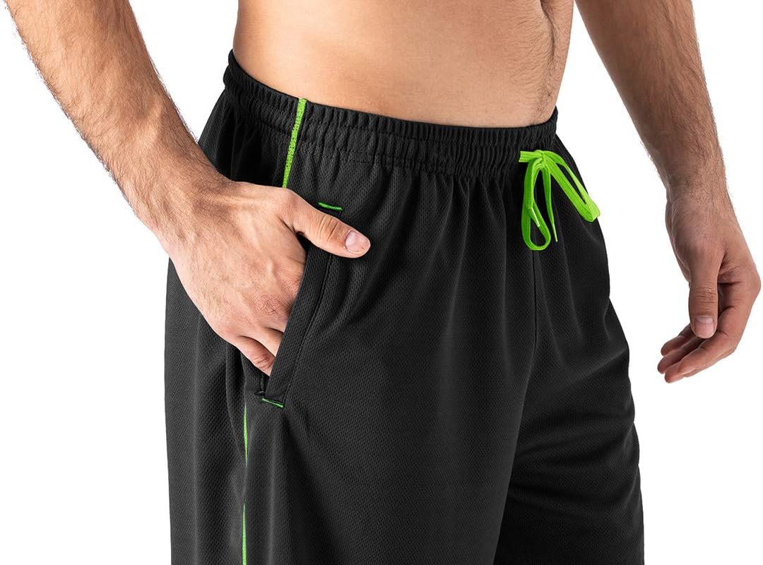 Thumbnail 3 de EKLENTSON mesh jogging bottoms with zip pockets