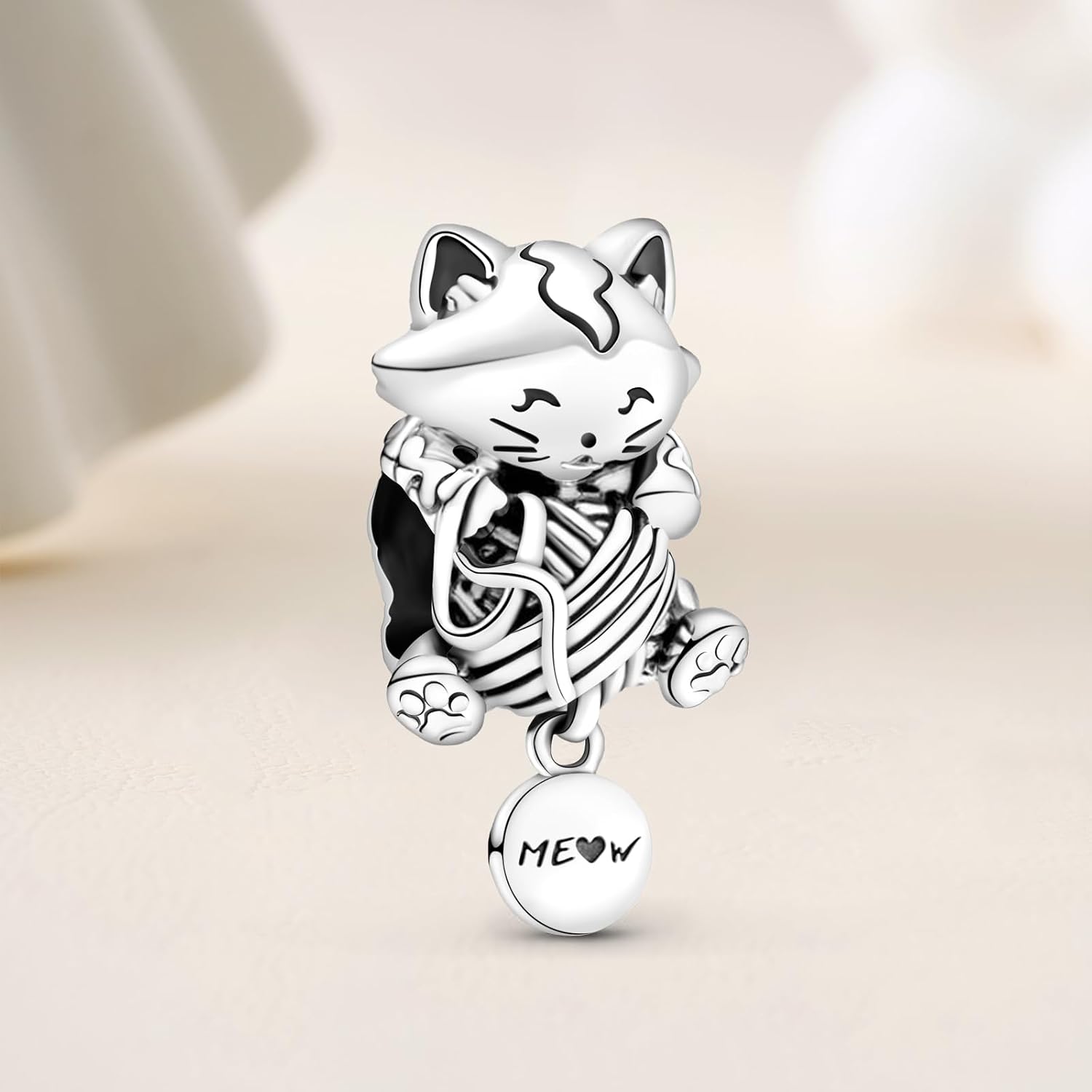 Detalle 2 de Ruaidhra Charm Anhänger aus 925 Silber