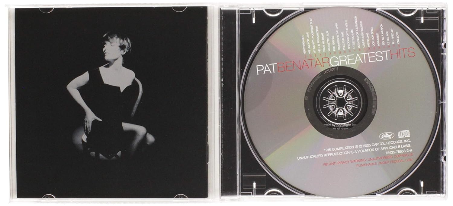Detalle de Pat Benatar 2129627 Greatest Hits Audio CD Compilation