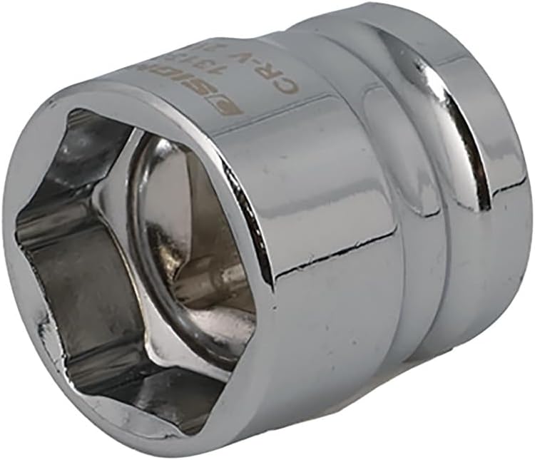Detalle de SIGNET 13129 1/2DR 19mm 六角ショートソケット 全長28mm・クロムバナジウム鋼