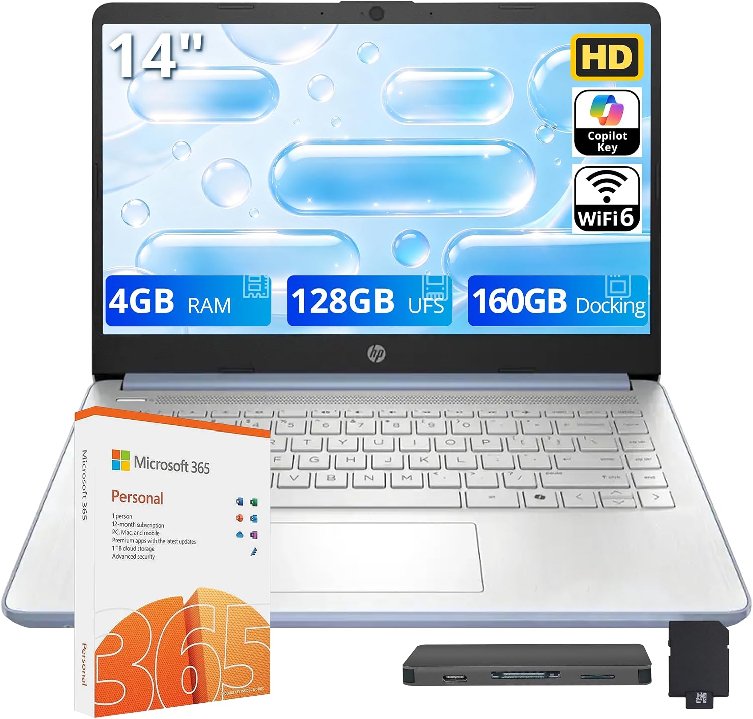 Detalle de HP 14-inch laptop